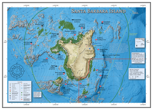 Our map provides a realistic view of the ocean floor with hi-res shaded relief, hard bottom data and kelp bed coverages