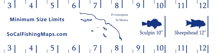 SoCal Fish Ruler – SoCalFishingMaps.com